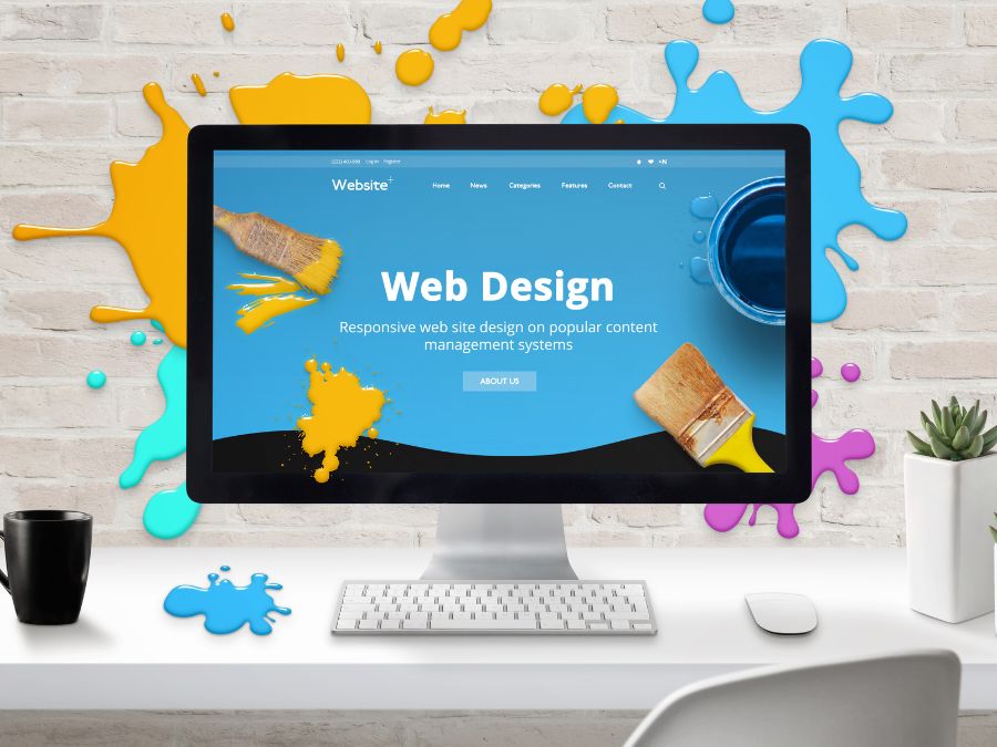 Web Design Mockup